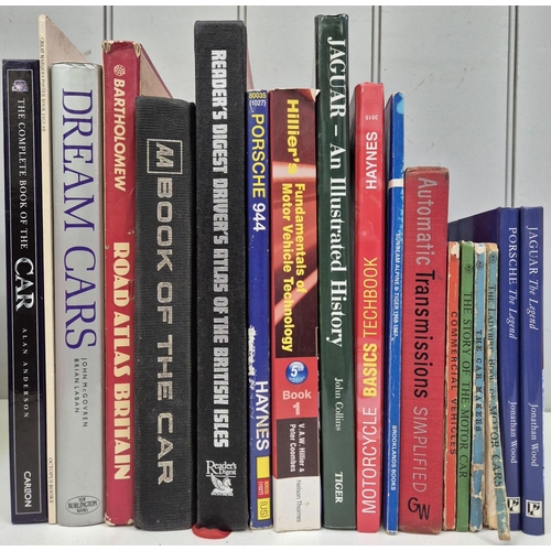 2303 - Collection of 18 motoring-related books. To include 4 Ladybird editions, etc.