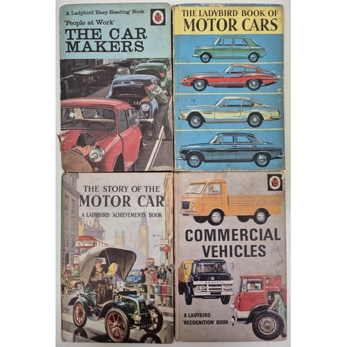 2303 - Collection of 18 motoring-related books. To include 4 Ladybird editions, etc.