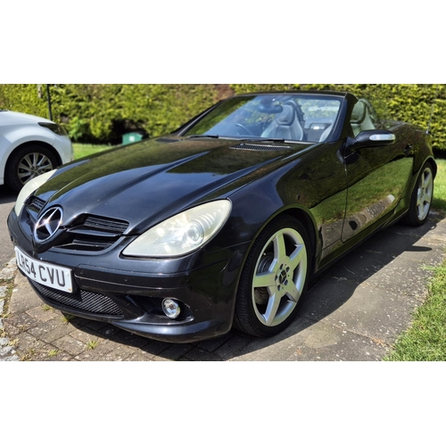 1 - Make: Mercedes
Model: SLK 350
Registration: LR54 CVU
Colour: Black
Manufactured: 2004
First Register... 