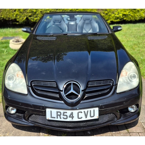 1 - Make: Mercedes
Model: SLK 350
Registration: LR54 CVU
Colour: Black
Manufactured: 2004
First Register... 