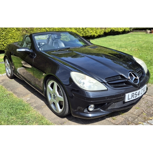 1 - Make: Mercedes
Model: SLK 350
Registration: LR54 CVU
Colour: Black
Manufactured: 2004
First Register... 