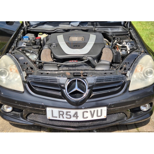 1 - Make: Mercedes
Model: SLK 350
Registration: LR54 CVU
Colour: Black
Manufactured: 2004
First Register... 