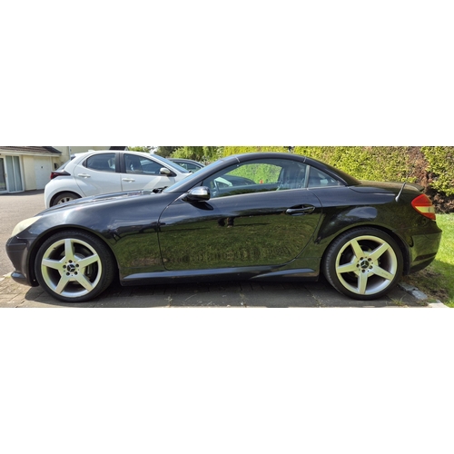1 - Make: Mercedes
Model: SLK 350
Registration: LR54 CVU
Colour: Black
Manufactured: 2004
First Register... 