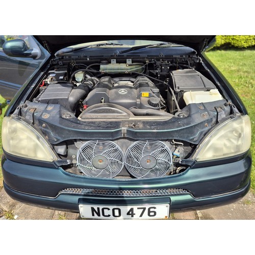 5 - Make: Mercedes
Model: AMG ML320
Registration: NCO 476 (cherished plate)
Colour: Green
Manufactured: ... 