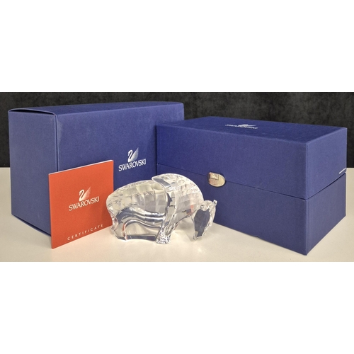 7094 - Swarovski model no: 624598 Symbols - Buffalo

This retired Swarovski crystal Symbols Buffalo was ori... 