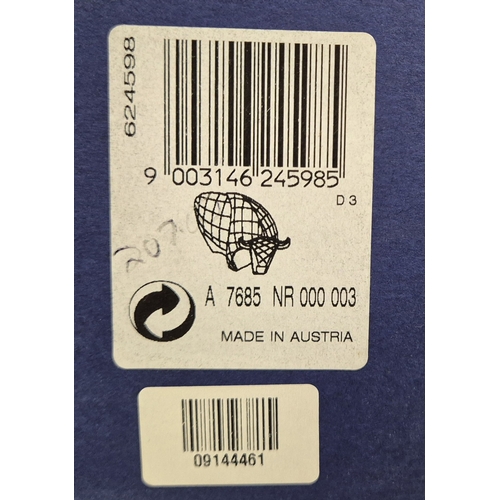 7094 - Swarovski model no: 624598 Symbols - Buffalo

This retired Swarovski crystal Symbols Buffalo was ori... 