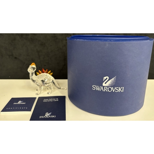 7112 - Swarovski model no: 268204 Dino Dinosaur

This retired Swarovski crystal dinosaur was part of the “F... 