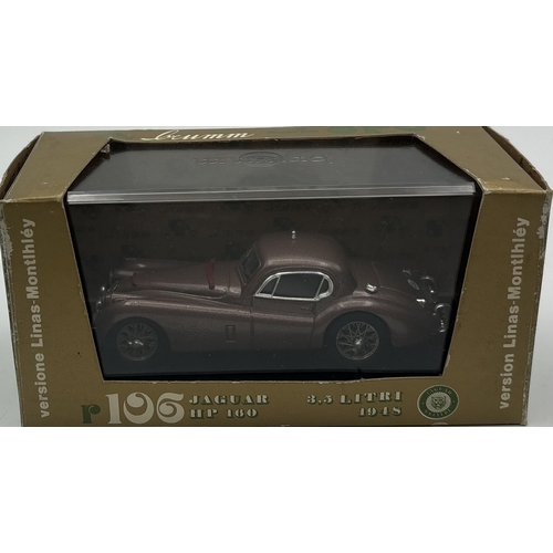 Collection of four Brumm Jaguar models, 1:43 scale. To include