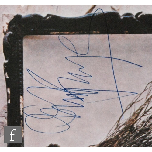 225 - A Led Zeppelin fully signed copy of Led Zeppelin IV LP, signed to the front in blue ink, by John Pau... 