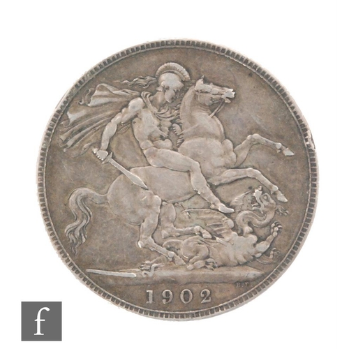 389 - Edward VII - A crown 1902.