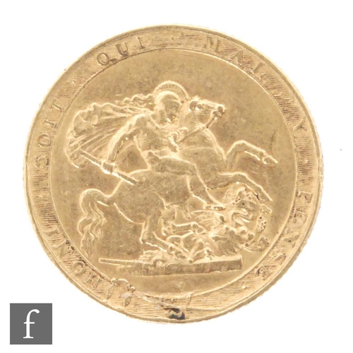 460 - George III - 1820 sovereign.