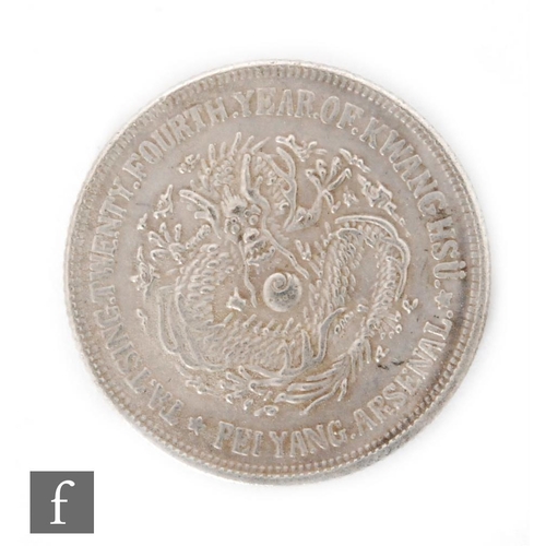 520 - China - A collection of sixty four twenty cent silver and nickel provincial Chinese coins,also vario... 