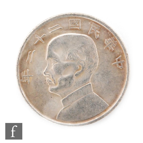 521 - China - A collection of fifty seven twenty cent silver and nickel provincial Chinese coins,also vari... 