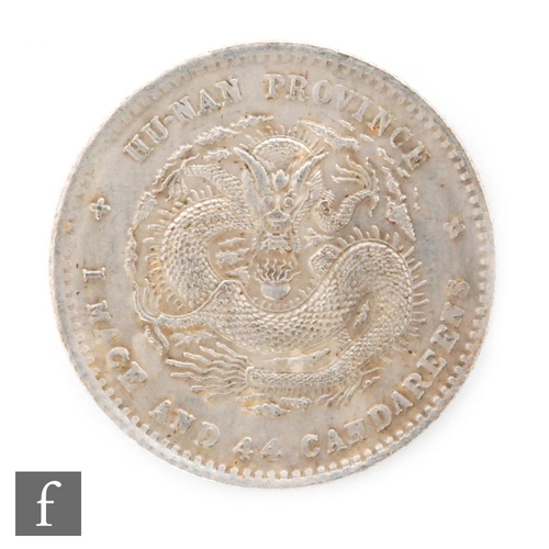 521 - China - A collection of fifty seven twenty cent silver and nickel provincial Chinese coins,also vari... 