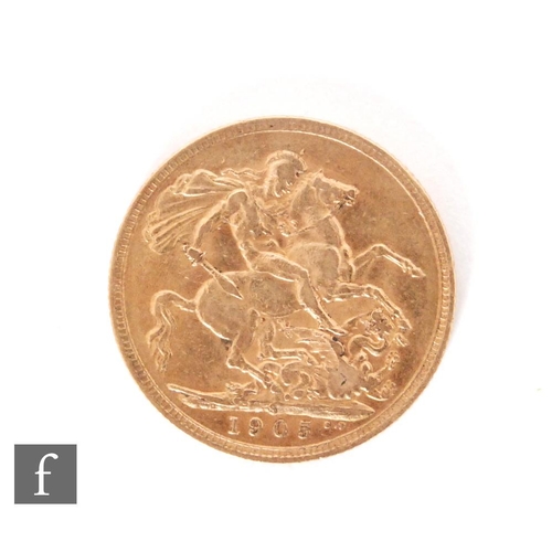 522 - Edward VII - Sovereign 1905