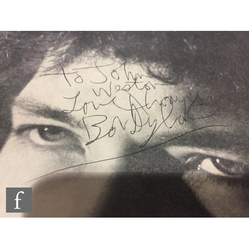 217 - A Tito Burns presents signed Bob Dylan '66 (Highway Revisited) tour programme, the black and white p... 