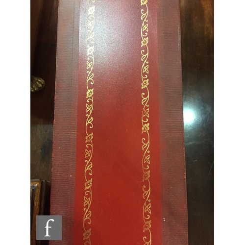 954 - A late 20th Century Dent inclined plane mantle clock, the inscribed centre bordered by a silvered ch... 