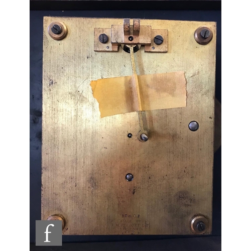 662 - An RAF operations room sector wall clock, the single-fusee movement stamped to the backplate 17037, ... 