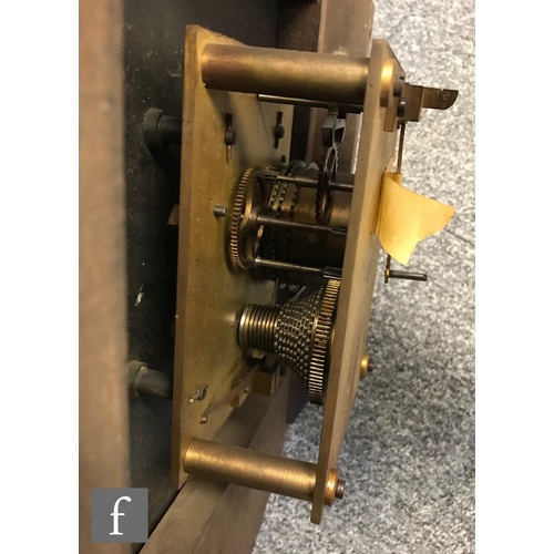 662 - An RAF operations room sector wall clock, the single-fusee movement stamped to the backplate 17037, ... 