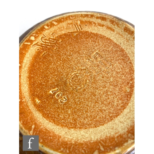 39 - William Salter Mycock - Pilkingtons Royal Lancastrian - A shape 207 bowl decorated to the interior w... 