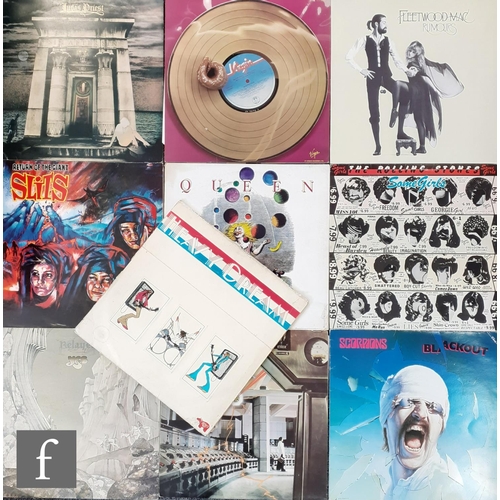 693 - A collection of rock LPs, artists to include Sex Pistols, Judas Priest, Cream, Scorpions, Hawkwind, ... 