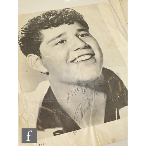 728 - An autographed Beatles 1963 programme, for the Chris Montez and Tommy Roe tour, 10th March 1963, sig... 