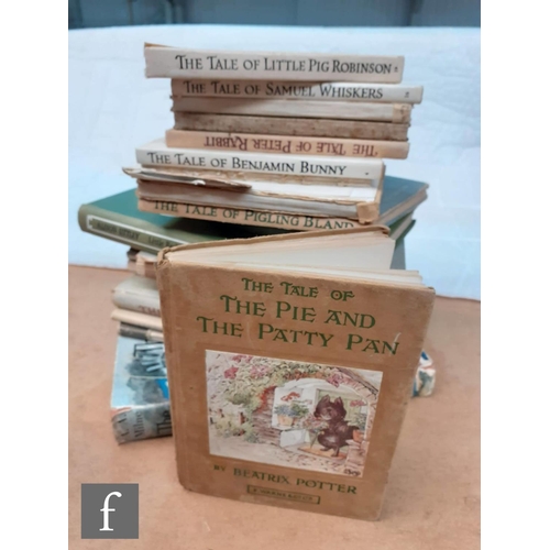 1709 - A collection of children's books to include Beatrix Potter 'The Tale of the Pie and the Patty Pan', ... 