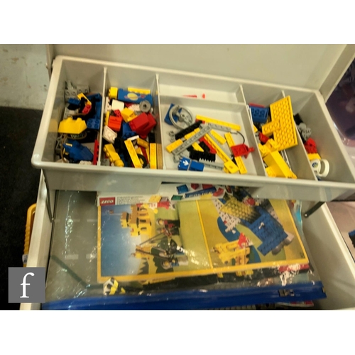 1129 - A collection of assorted Lego to include a boxed Lego 970 Lighting Bricks set, a Porta Sempre Lego C... 