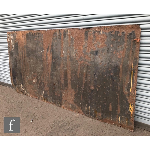 772 - An early 20th Century enamel advertising sign for 'Laughton C. Goodwin & Co. Midland Distributor... 