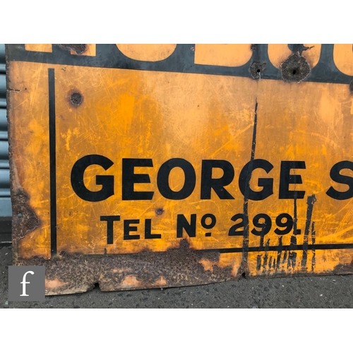 772 - An early 20th Century enamel advertising sign for 'Laughton C. Goodwin & Co. Midland Distributor... 