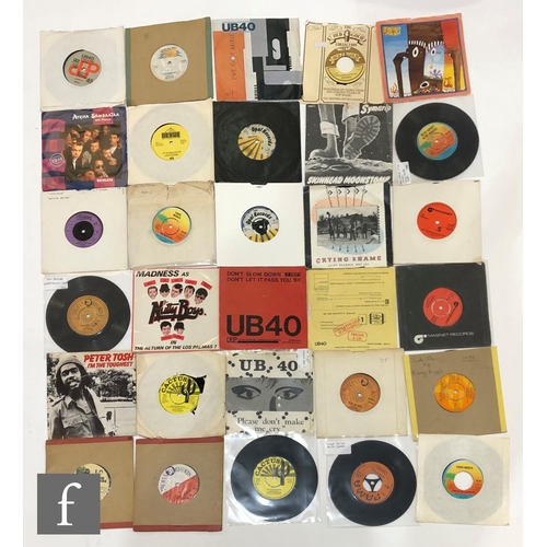 82 - Reggae/Ska/Dub - Various 7 inch vinyl to include Madness, UB40, The Specials, Pluto Shervington, Mus... 