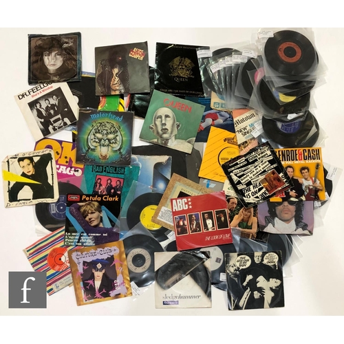 84 - Mixed genres - A collection of 7 inch singles, artists to include Steve Winwood, Joe Cocker, Elton J... 