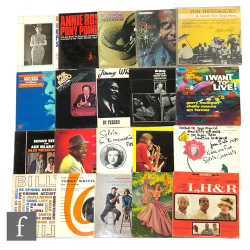 93 - Jazz/Blues - A collection of signed LPs and compilations, artists to include Gerry Mulligan, Sonny S... 