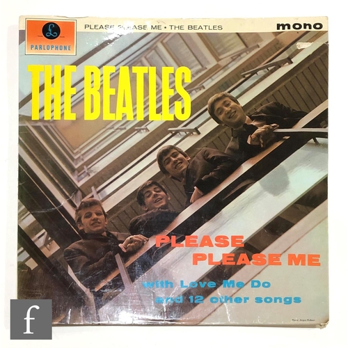 97 - The Beatles - Please Please Me, third pressing, PMC 1202, mono, Ernest J. Day Ltd sleeve.