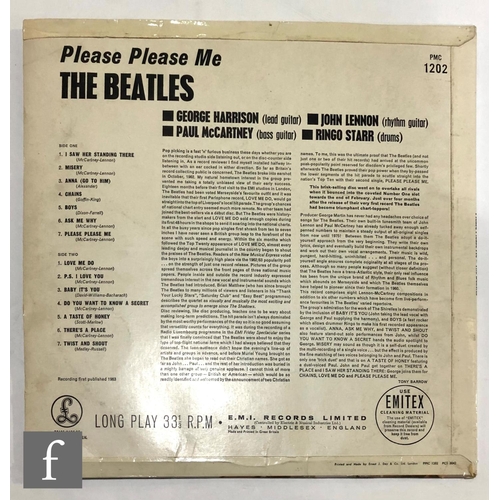 97 - The Beatles - Please Please Me, third pressing, PMC 1202, mono, Ernest J. Day Ltd sleeve.