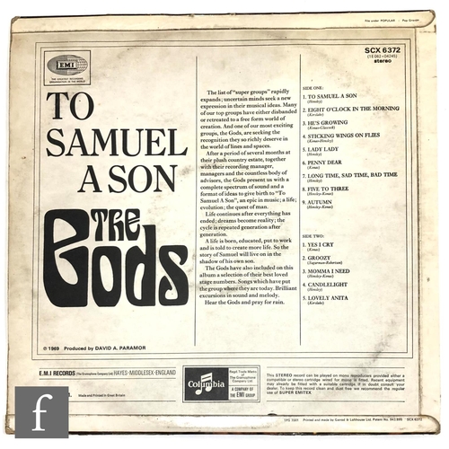 112 - The Gods - To Samuel A Son LP, Columbia SCX 6372, 1969 first pressing.