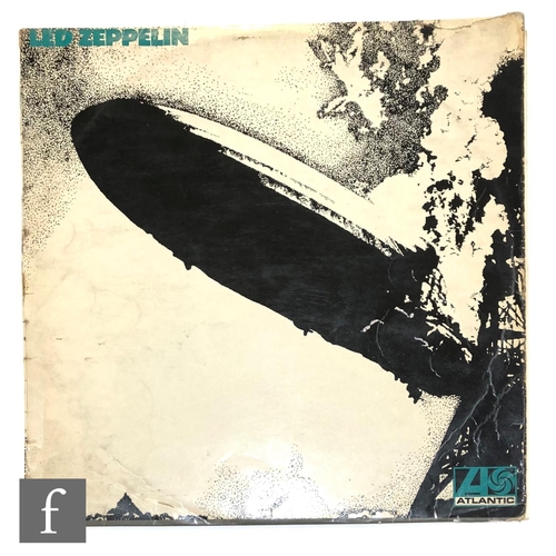 113 - Led Zeppelin - 'I' LP original UK 'turquoise' copy  ATLANTIC 588171, 1969 first pressing, red and ma... 