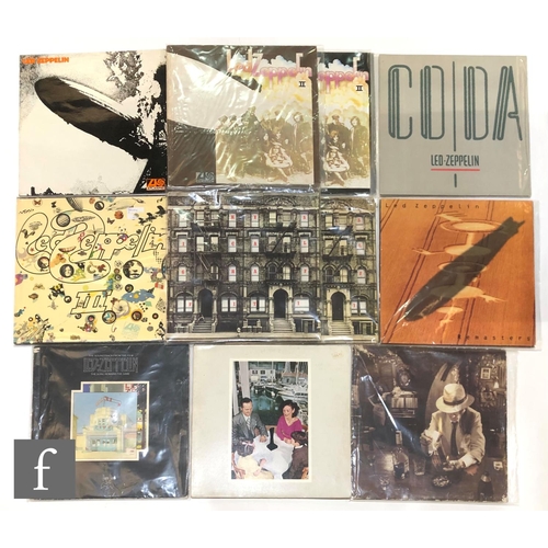 114 - Led Zeppelin - A collection of LPs, to include II Atlantic 588 198, Lemon Song Credit, Physical Graf... 