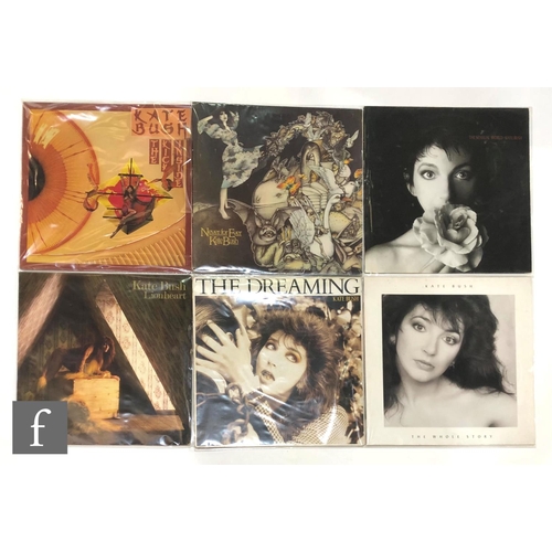 129 - Kate Bush - A collection of LPs, to include The Whole Story KBTC1, The Dreaming EMC 3419, Lionheart ... 