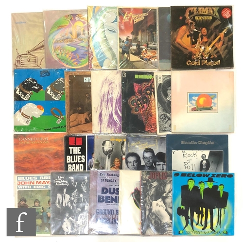 131 - 1960s-80s Blues Rock  - A collection of LPs, artists include Phinoceros, Janis Joplin, Nine Below Ze... 