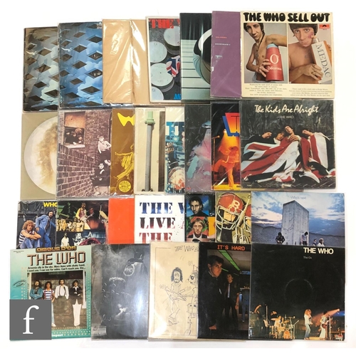 133 - The Who - A collection of LPs, to include It's Hard Polydor 2311 180, The Ox Polydor 2486 039, The W... 