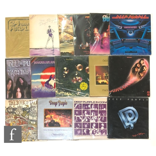 136 - Deep Purple - A collection of LPs, to include Perfect Stranger POLH 16, Made In Europe TPSA 7517, De... 