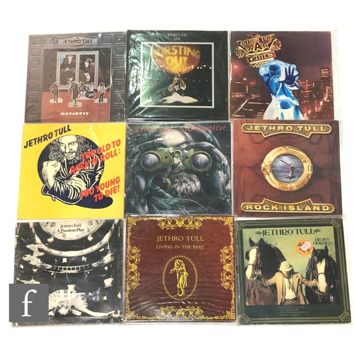 145 - Jethro Tull - A collection of LPs, to include Benefit CHR 1043, (reissue), A Passion Play CHR 1040, ... 