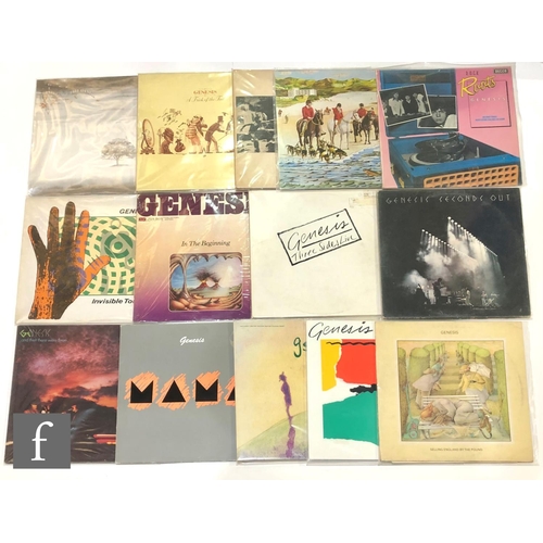 147 - Genesis - A collection of LPs, to include Wind & Wuthering CDS 4005, A Trick of the Tail CDS 400... 