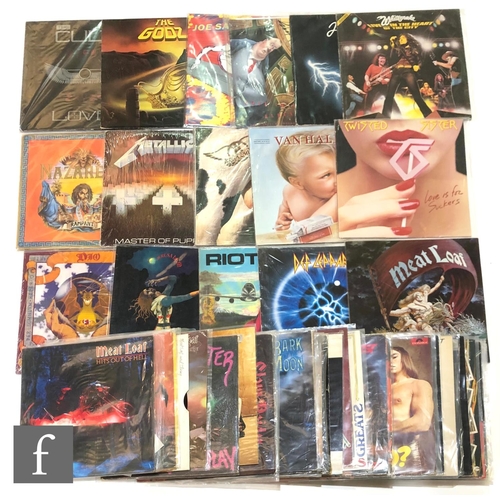 107 - 1970s/80s Hard / Classic Rock - A collection of LPs, artists to include Riot,  Aerosmith, Jerusalem,... 