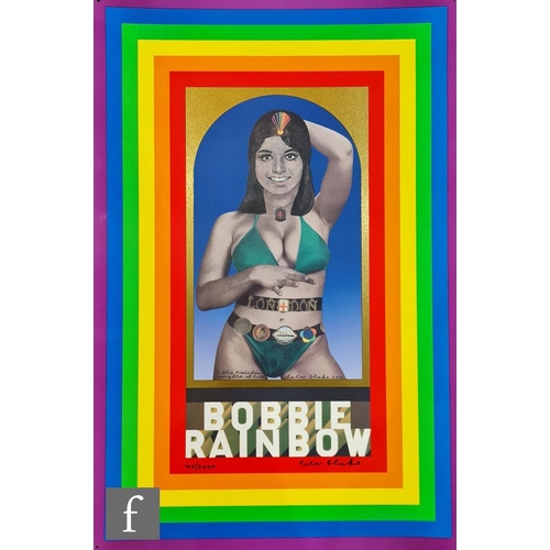 1238 - Sir Peter Blake, RA (born 1932) - 'Bobbie Rainbow', lithograph on tin, signed and numbered 40/2000, ... 