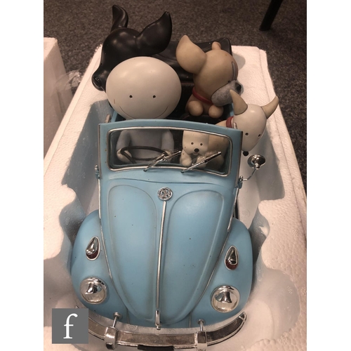 1200 - AMENDED DESCRIPTION - Doug Hyde (born 1972) - 'Sunday Driver', cold cast porcelain sculpture, signed... 