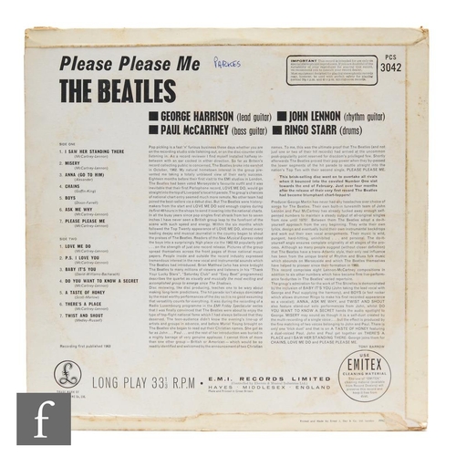 37 - The Beatles - Please, Please Me, UK STEREO, fifth pressing, PCS 3042, with recording first published... 