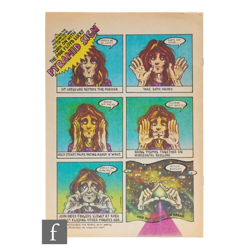 61 - An original 1974/75 Pink Floyd, Dark Side Of The Moon British tour 'Comic book' programme.Provenance... 