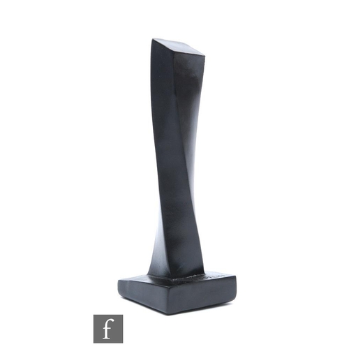 85 - A replica Led Zeppelin 'The Object' statue, the black obelisk-shaped object that Led Zeppelin featur... 